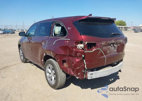 2014 Toyota Highlander Xle V6 из США, поврежденный, VIN 5TDKKRFHXES026601